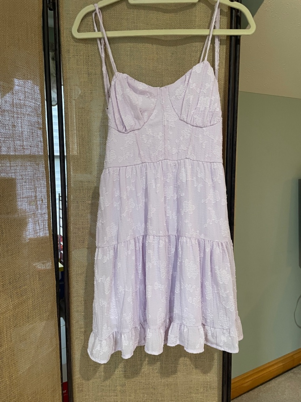 NWT❗️Wild Fable | Lilac Textured Smocked Dress